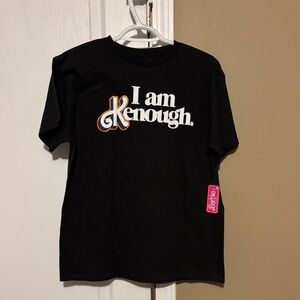 Barbie Movie” I Am Kenough' Adult Unisex T-Shirt Size Large Short Sleeve.